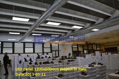 LED panel 1200x600mm project in Italy2013-03-11.jp